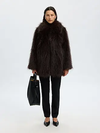 SELECTED FEMME | Mantel in Felloptik SLFBREA | 